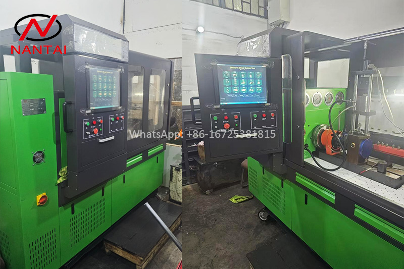 Nantai Zambian customer received test bench-